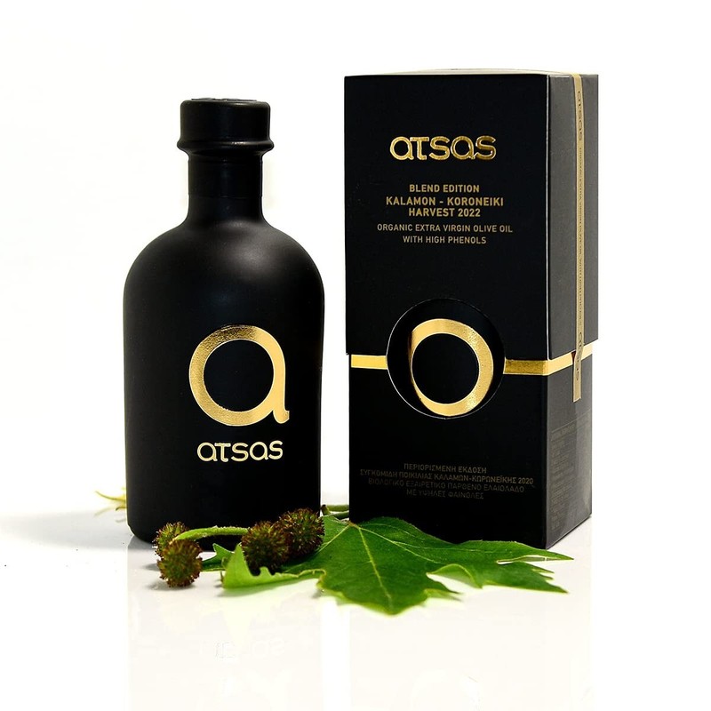 Atsas Organic EVOO Extremely High Phenolic – Gold Blend Limited Edition 250ml