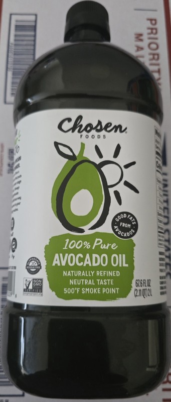 Chosen Foods Avocado Oil 2L 100%