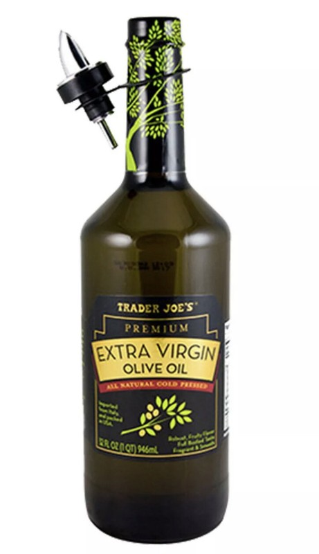 Trader Joe's Premium Extra Virgin Olive Oil Cold Pressed 32 FL OZ gallery