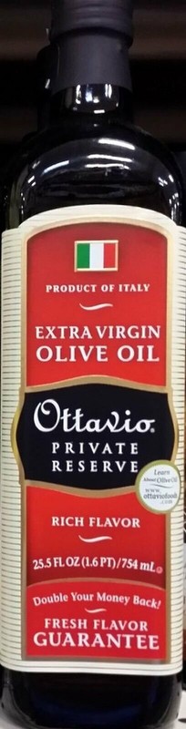 Ottavio Private Reserve Extra Virgin Olive Oil From Italy, 25.5 Oz (Pack of 1)