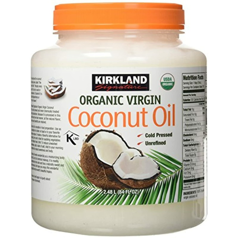 Kirkland Signature Organic Coconut Oil 84 Fl. Oz.