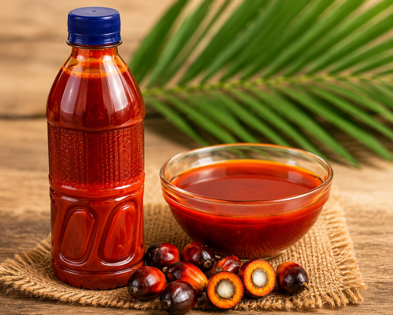 Pure Organic Red Palm Oil Fresh Natural Nigerian Palm Oil 1L