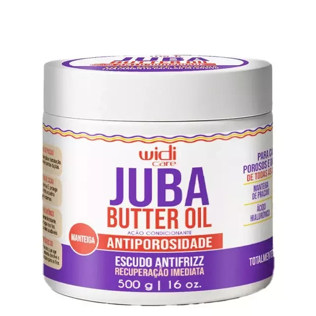 WidiCare Juba Butter Oil Antiporosidade 500Gr (Antiporosity Butter Oil 17.63 Oz)