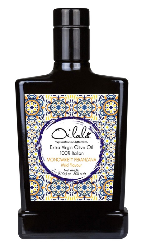 Oilala Extra Virgin Olive oil Peranzana 2023/24 Harvest Low Acidity Italian I…