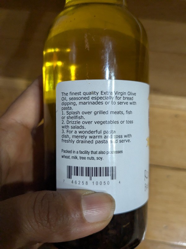 Erick Schat's Bakery Double Roasted Garlic Bread Dipping Oil 10 Oz Glass Bottle gallery