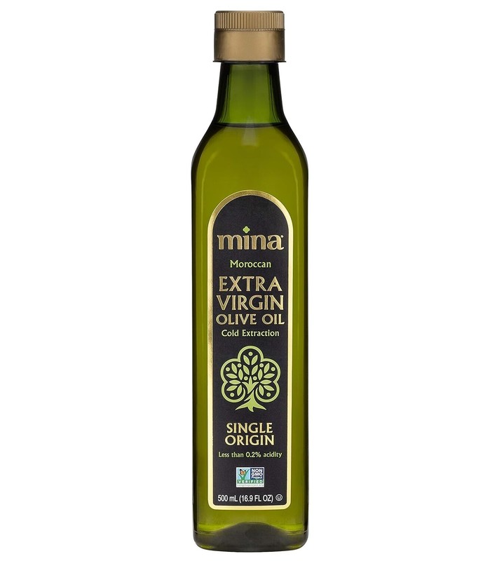 Mina Olive Oil Extra Virgin 16.9 Fl Oz, New Harvest, Polyphenol Rich Olive Oil