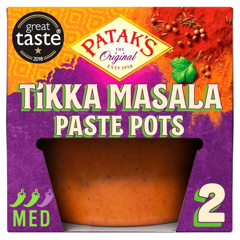 Patak's Tikka Masala Curry Paste Pot 8 x 70g gallery