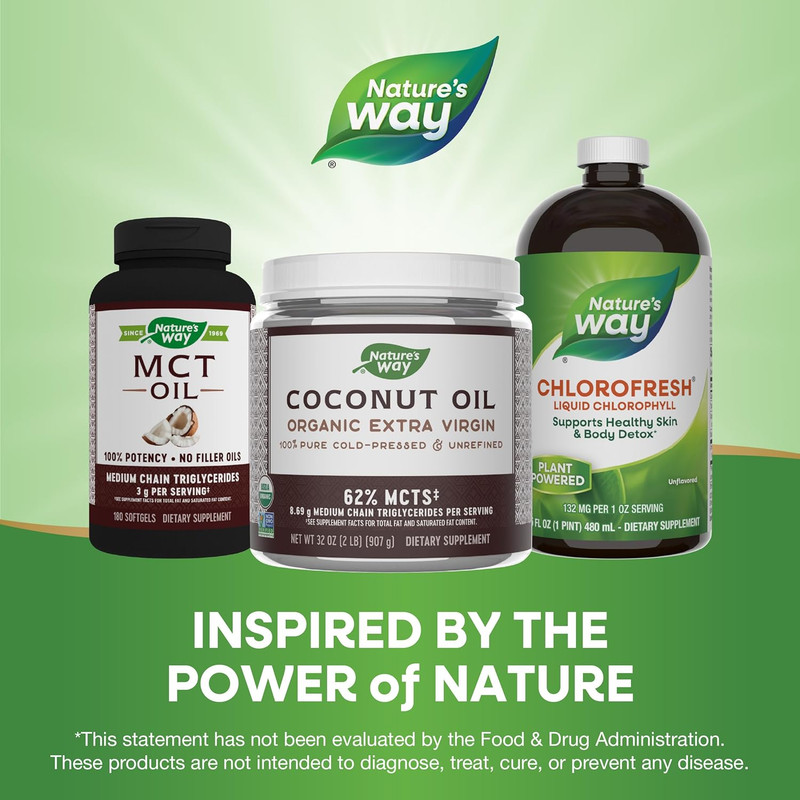 Organic Extra Virgin Coconut Oil, Pure Source of MCTs, Cold-Pressed, 32 Oz. gallery