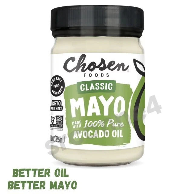 Chosen Foods Avocado Oil Classic Mayo – Smooth & Creamy 12oz