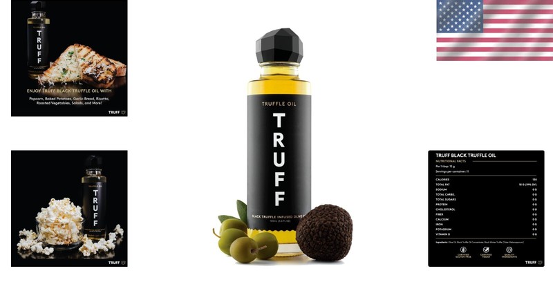 Delicately Rich Black Winter Truffle Oil - Ideal for Dressings & Marinades gallery
