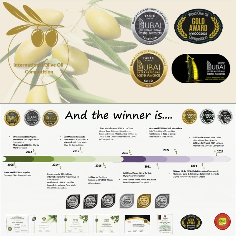 Ariston "The Very Best" Extra Virgin Olive Oil | AntiOxidant Rich, Cold Press... gallery