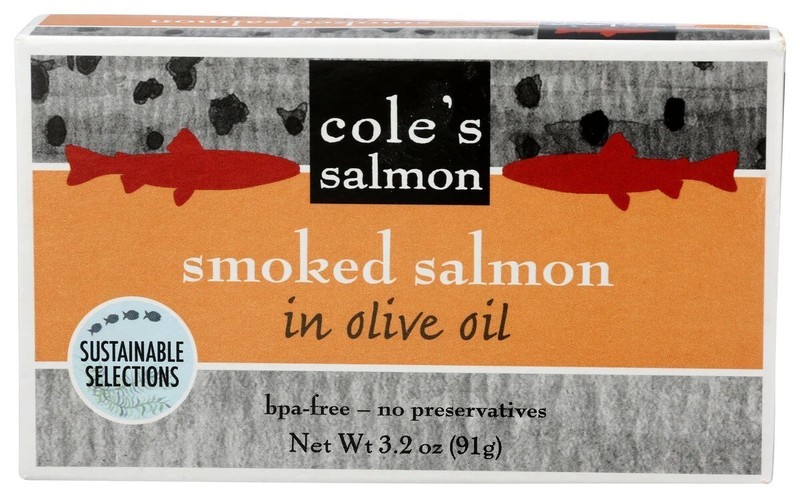COLES SALMON SMOKED IN OLIVE OIL -3.2oz