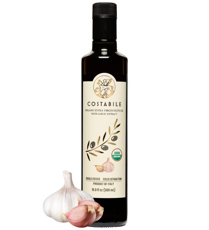 Garlic Infused Olive Oil Extra Virgin from Italy and from a Single Source. Ga…