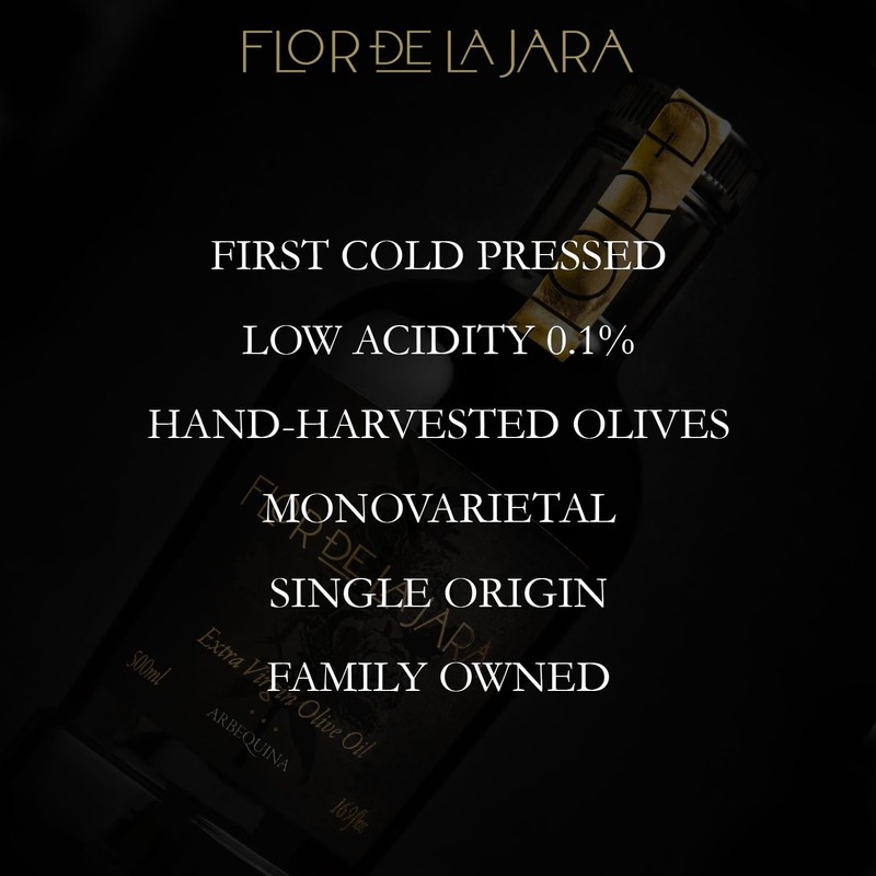 FLOR DE LA JARA Premium Extra Virgin Olive Oil from Spain, First Cold Pressed... gallery