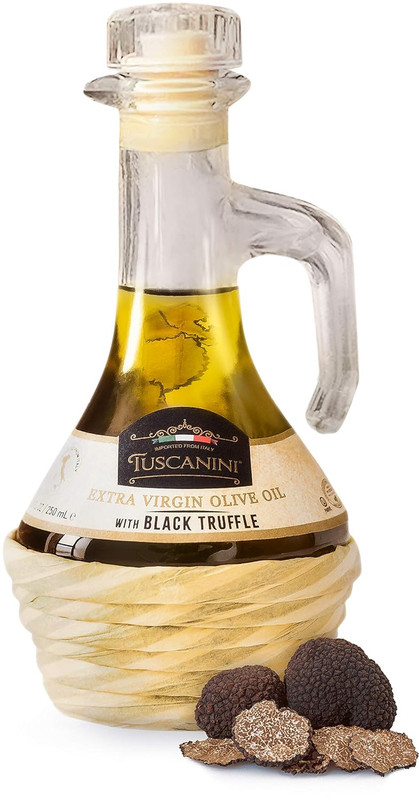 Tuscanini Black Truffle Oil, Made with Premium Italian Extra Virgin Olive Oil, R