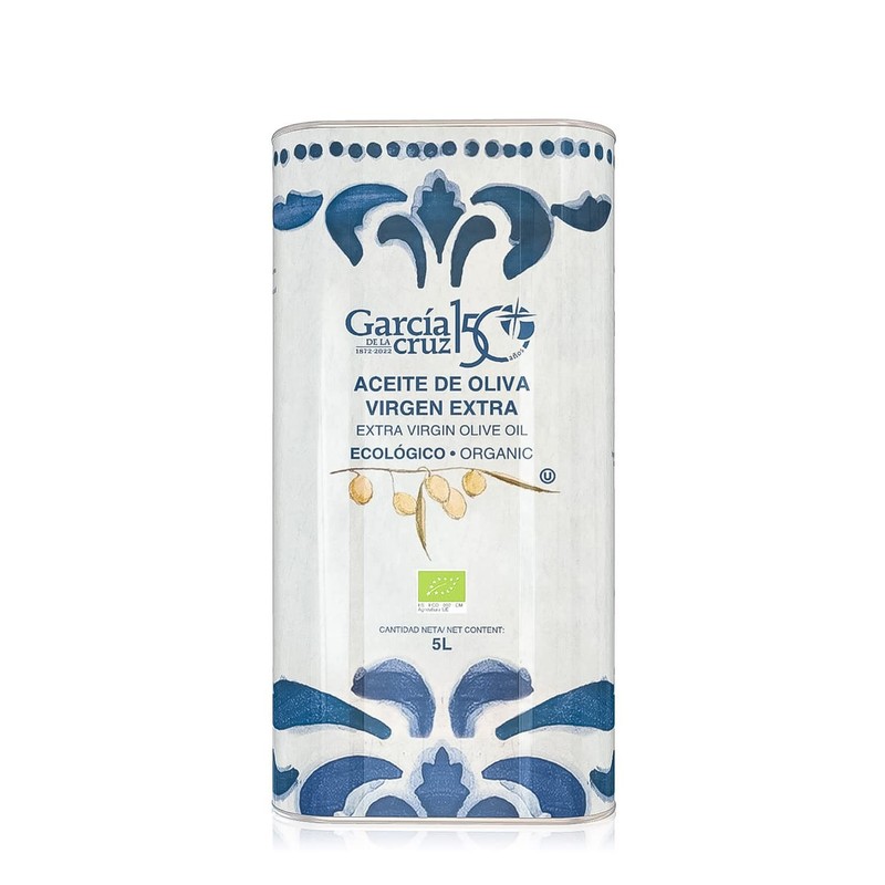 García de la Cruz – Organic Extra Virgin Olive Oil, Montes de Toledo, Recycle…