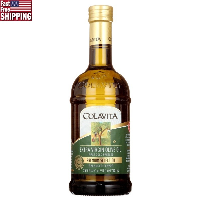 Extra Virgin Olive Oil First Cold Press Kosher Imported Italy Perfect Cooking US