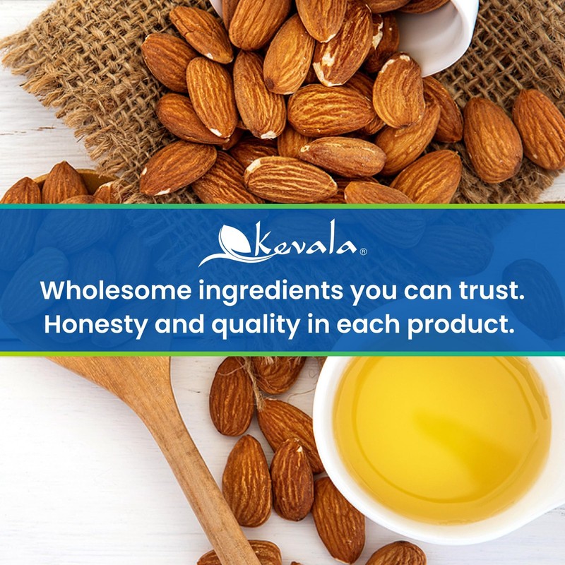 Kevala Sweet Almond Oil Premium Natural Cooking Oil, Made with Carefully Sel... gallery