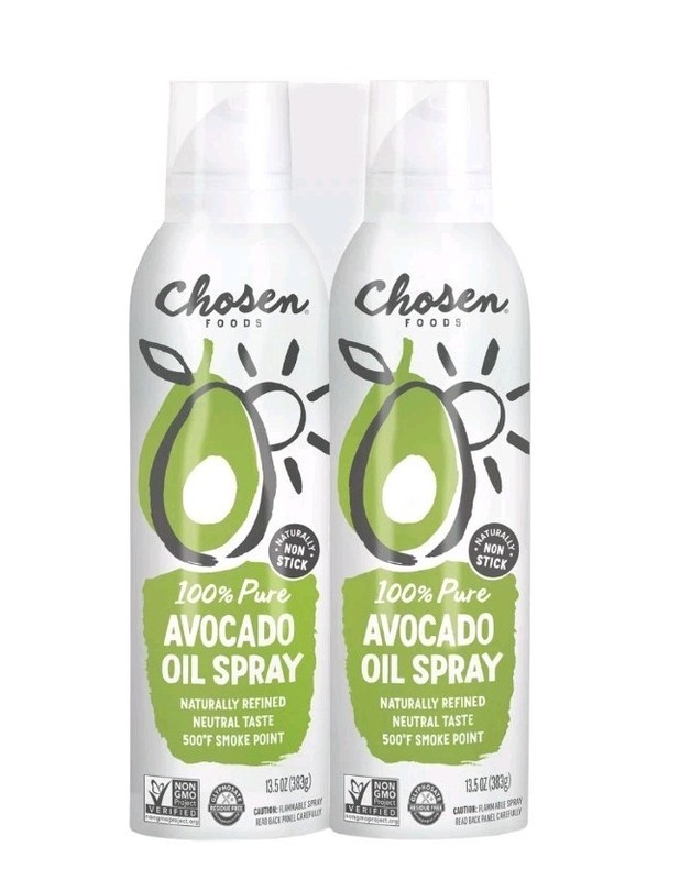 2pk Chosen Foods Avocado Oil Spray, 13.5 oz