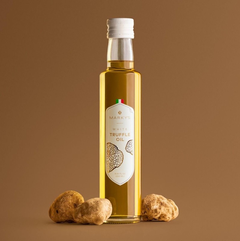 MARKY'S Italian White Truffle Oil 8.4 oz / 250 ml Olio d'Oliva al Tartufo B...