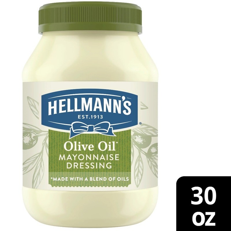 Olive Oil Mayonnaise Dressing Condiments 30 fl oz Jar gallery