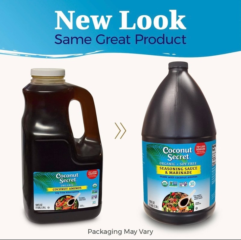 Coconut Secret Coconut Aminos - 128 fl oz - Low Sodium Soy Sauce Alternative gallery