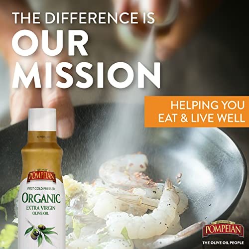 Pompeian USDA Organic Extra Virgin Olive Oil Non-Stick Cooking Spray, gallery