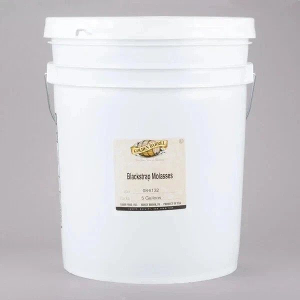 Golden Barrel Sulfur-Free Blackstrap Molasses 5 Gallon Pail Commercial Bulk USA gallery