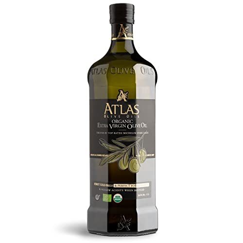 Atlas 1 LT Cold Press Extra Virgin Olive Oil with Polyphenol Assorted Sizes
