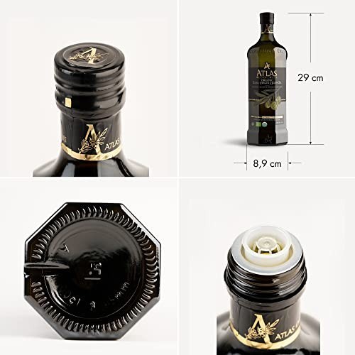 Extra Virgin Olive Oil 1 Liter Cold Pressed Polyphenol Rich Organic Morocco gallery