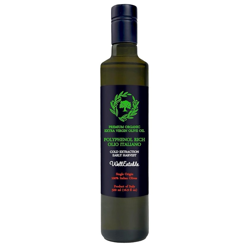 WellEatable Robust +1,200 mg/kg Polyphenol Rich Olio Italiano, New 2024-2025…