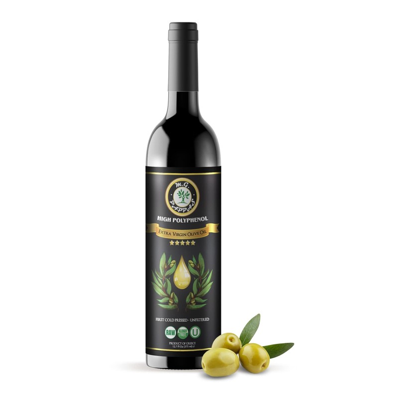High Polyphenol Rich Olive Oil – New Harvest – Extra Virgin Olive Oil Polyphe…