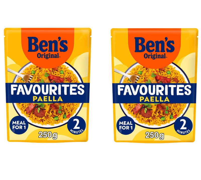 Ben’s Original Favourites Microwave Paella 250g PACK OF 2