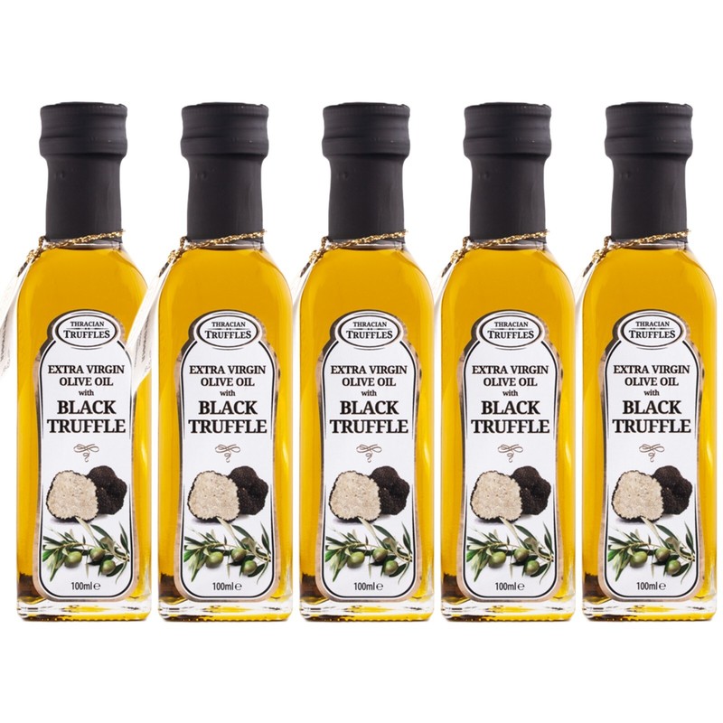 Black truffle oil Extra Virgin Olive Oil Premium Gourmet Truffle oil 5 x 100ml
