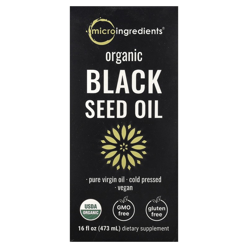 Organic Black Seed Oil, 16 fl oz (473 ml)