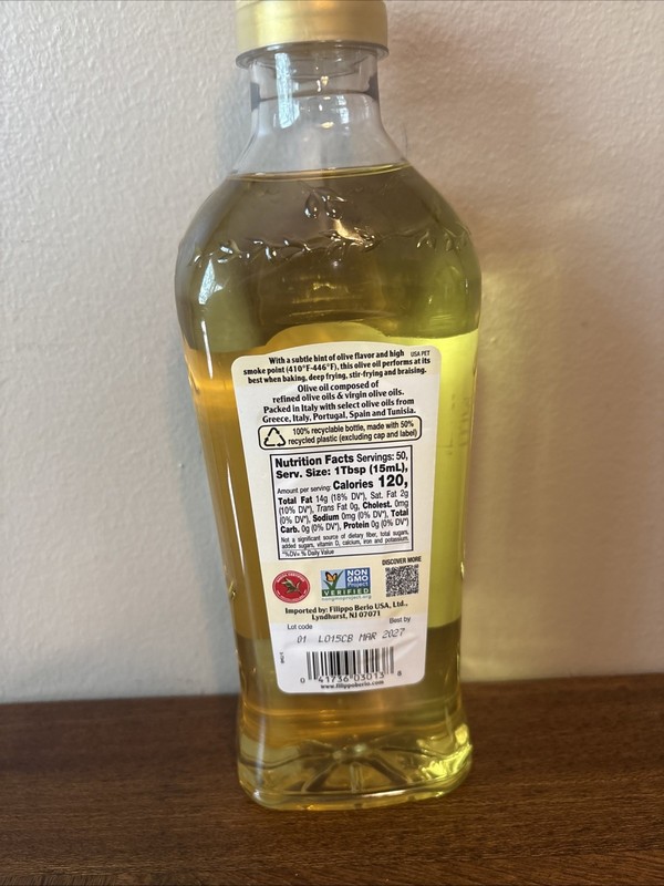 New filippo berio olive oil 750 Ml Extra Light March 2027 gallery