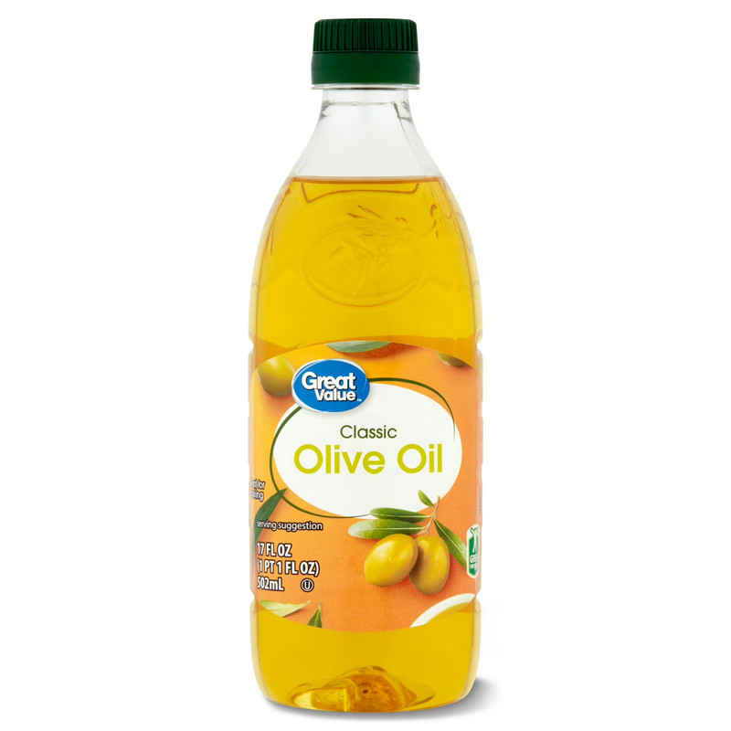 Great Value Classic Olive Oil – Smooth Flavor, 17 fl oz
