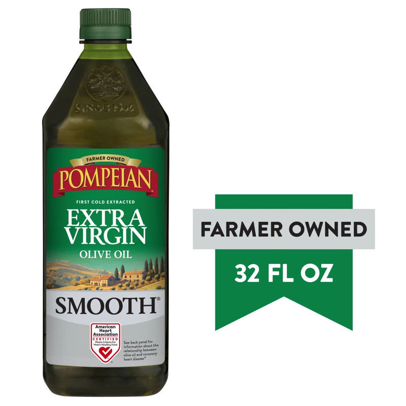 Smooth Extra Virgin Olive Oil – 32 Fl Oz