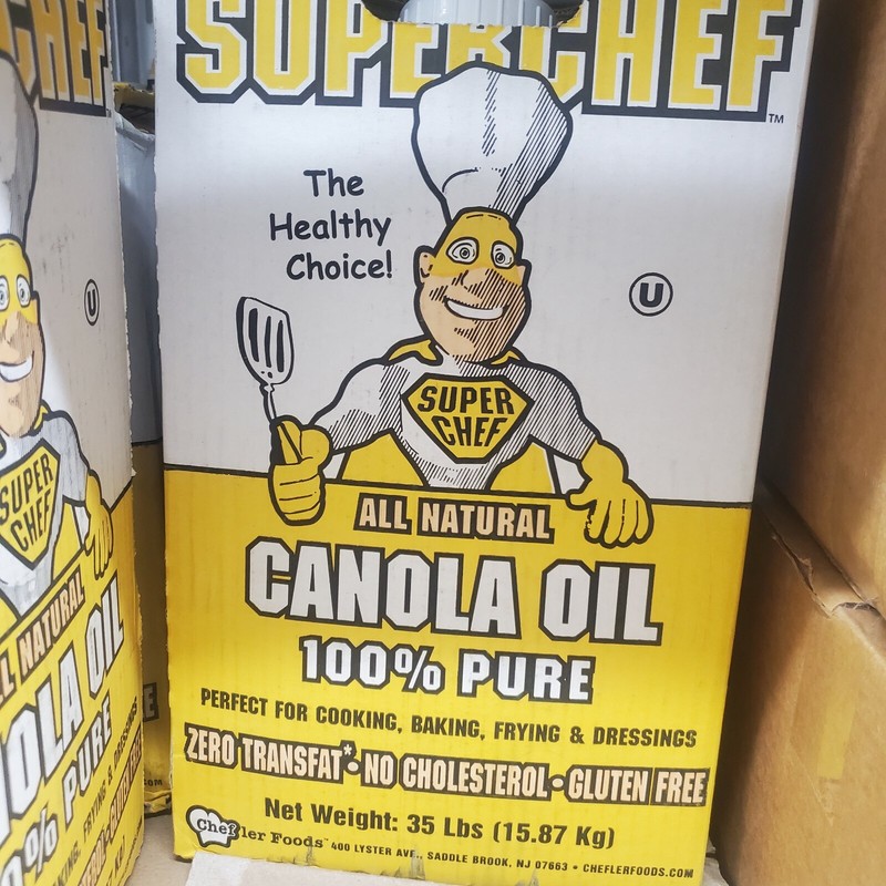 100% Superchef Canola Oil - 35 lb. gallery