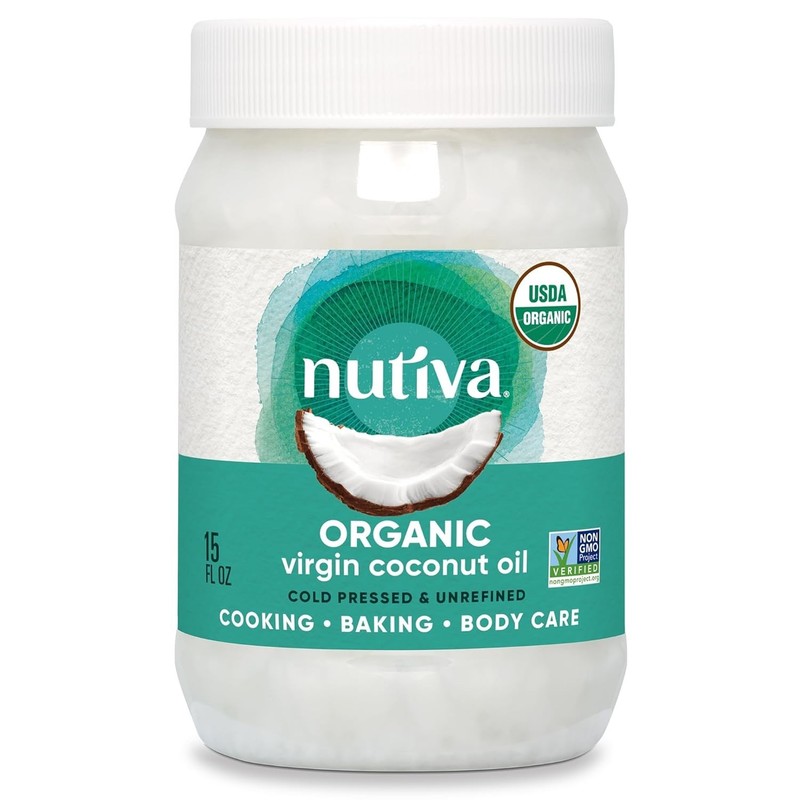 Organic Virgin Coconut Oil 15oz Cold-Pressed Unrefined Nutritious Food gallery