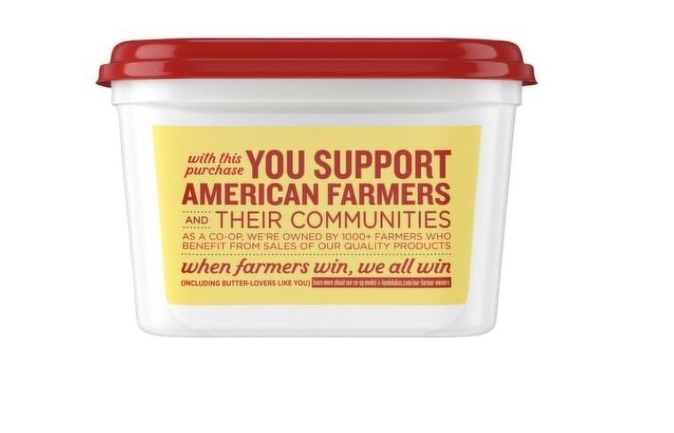Land O Lakes Butter Blend With Canola Oil 15oz Easy Spread Refrigerated (2 Pack) gallery