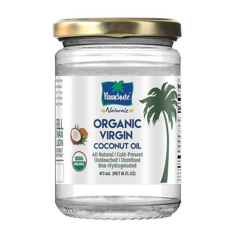 Parachute Naturalz Organic Virgin Coconut Oil | For Cooking, Hair, Body & Oil…