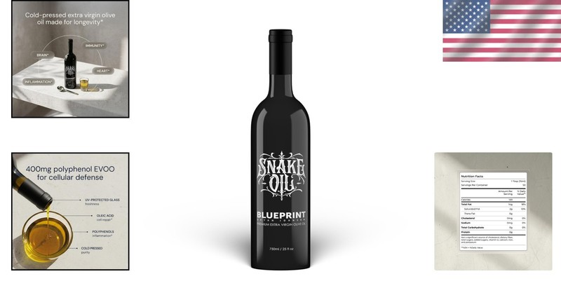 Versatile Extra Virgin Olive Oil - 400+ Polyphenols for Keto & Paleo Lifestyles gallery