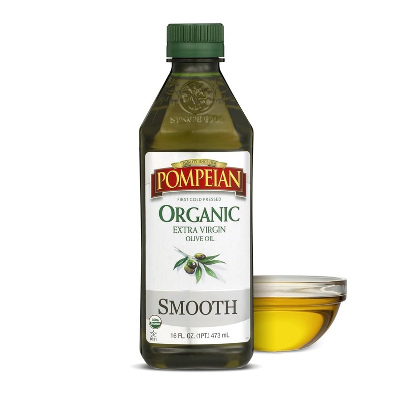 Smooth Extra Virgin Olive Oil - 16 Fl Oz, Organic & Non-GMO for Healthy Cooking gallery