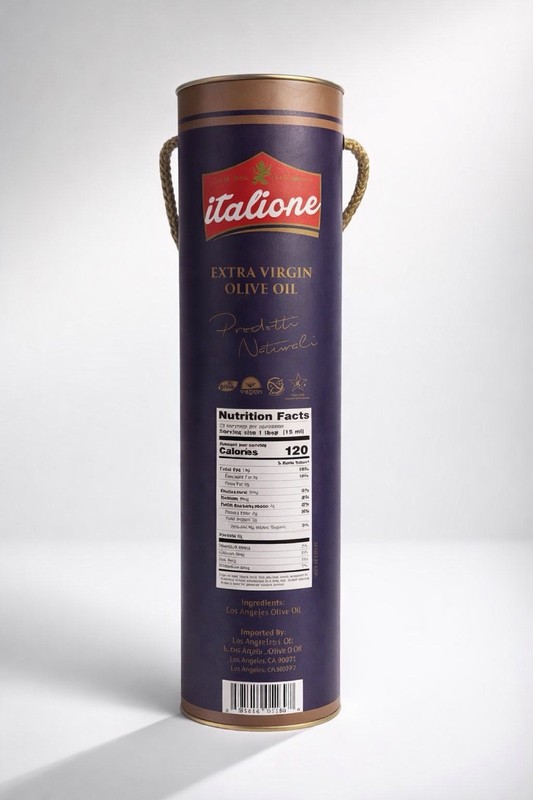 italione Extra Virgin Olive Oil First Pressed, 17oz, BB 6/2028 Pack of One Bottl gallery
