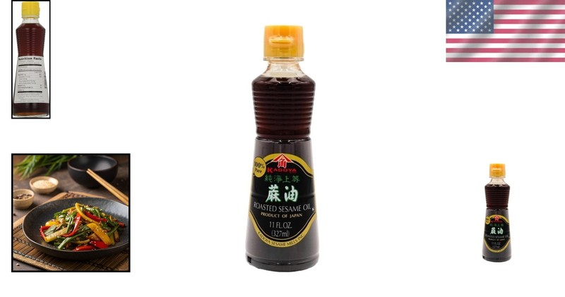 Japanese 11 Fl Oz Expeller Pressed Sesame Oil - Rich Cooking & Marinating Oil gallery