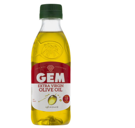 GEM Extra Virgin Olive Oil for Seasoning and Finishing, 8.5 fl oz