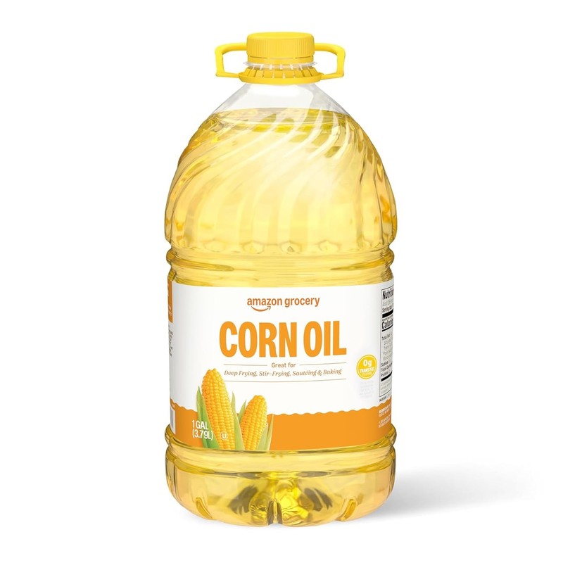 Amazon Grocery, Corn Oil, 128 Fl Oz
