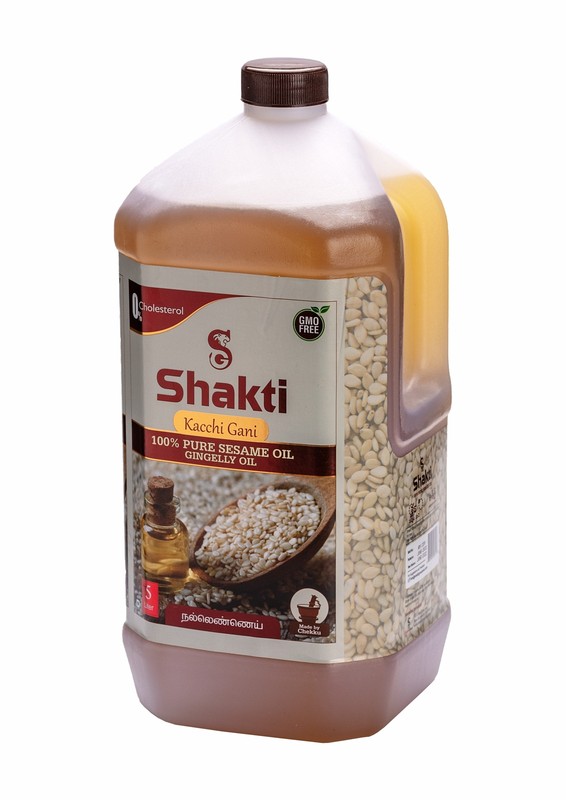 Shakti Kacchi Gani Oil (Cold Pressed) Available in 1L and 5L with Free Shipping