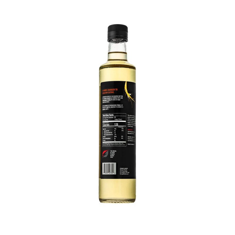 Australian Macadamia Nut Oil, Cold-Pressed Macadamia Oil for Cooking, 500-Mil... gallery